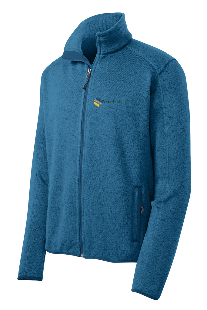 Port Authority® Sweater Fleece Jacket